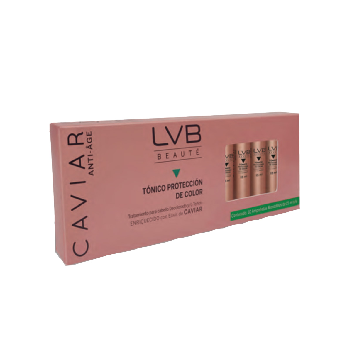 LVB Beauté Tonico Protector De Color con elixir de caviar 10 ampolletas 15ml
