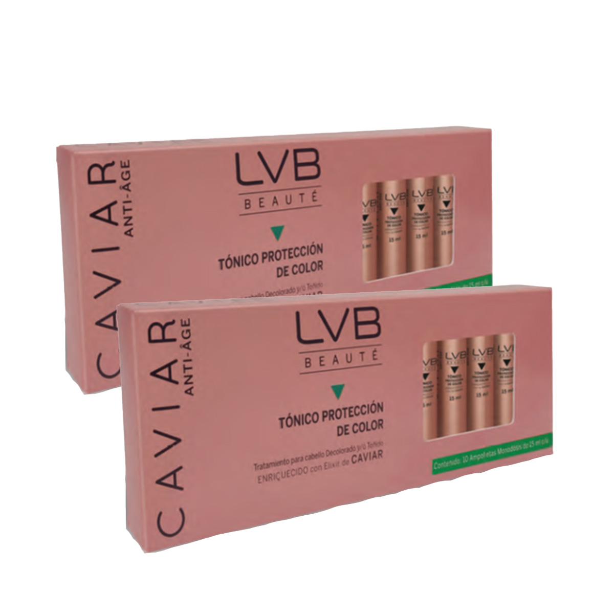 LVB Beauté Tonico Protector De Color con elixir de caviar 10 ampolletas 15ml