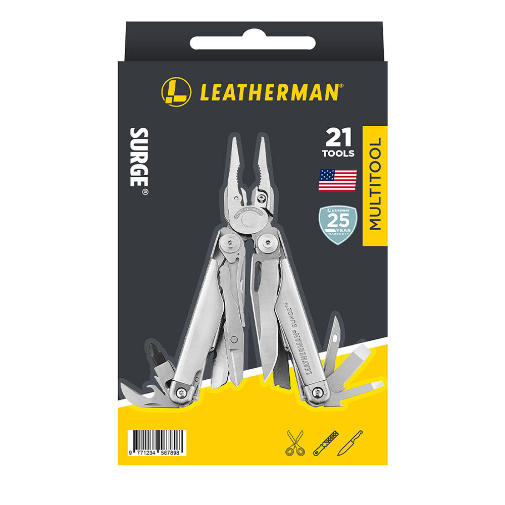 Multiherramienta SURGE Plata Leatherman
