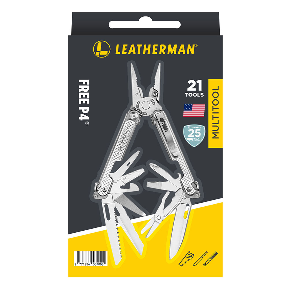 Multiherramienta FREE P4 Plata Leatherman