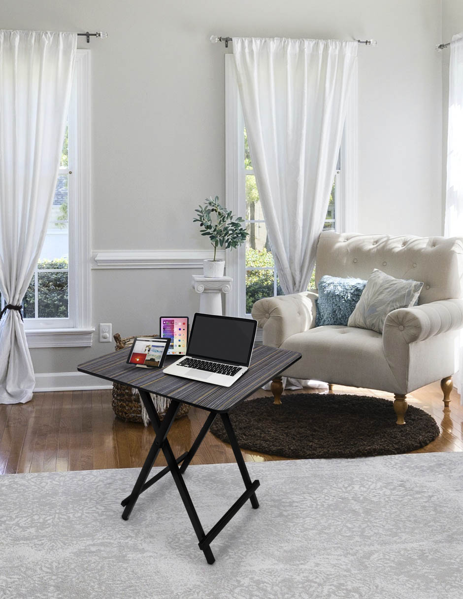 Mesa plegable auxiliar multiusos