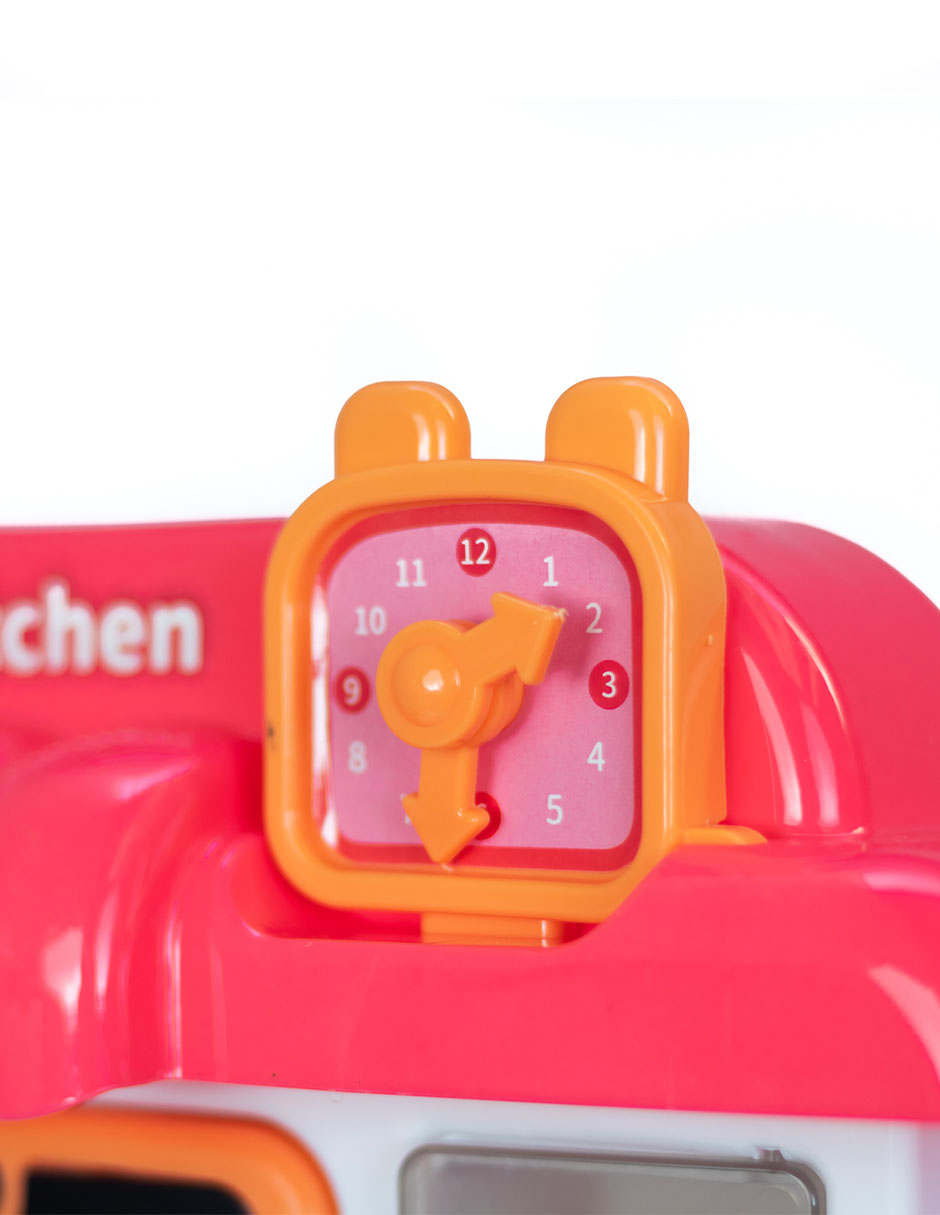 Cocina de juguete interactiva realista con efectos de luz, sonido, vapor, y además funciona con agua