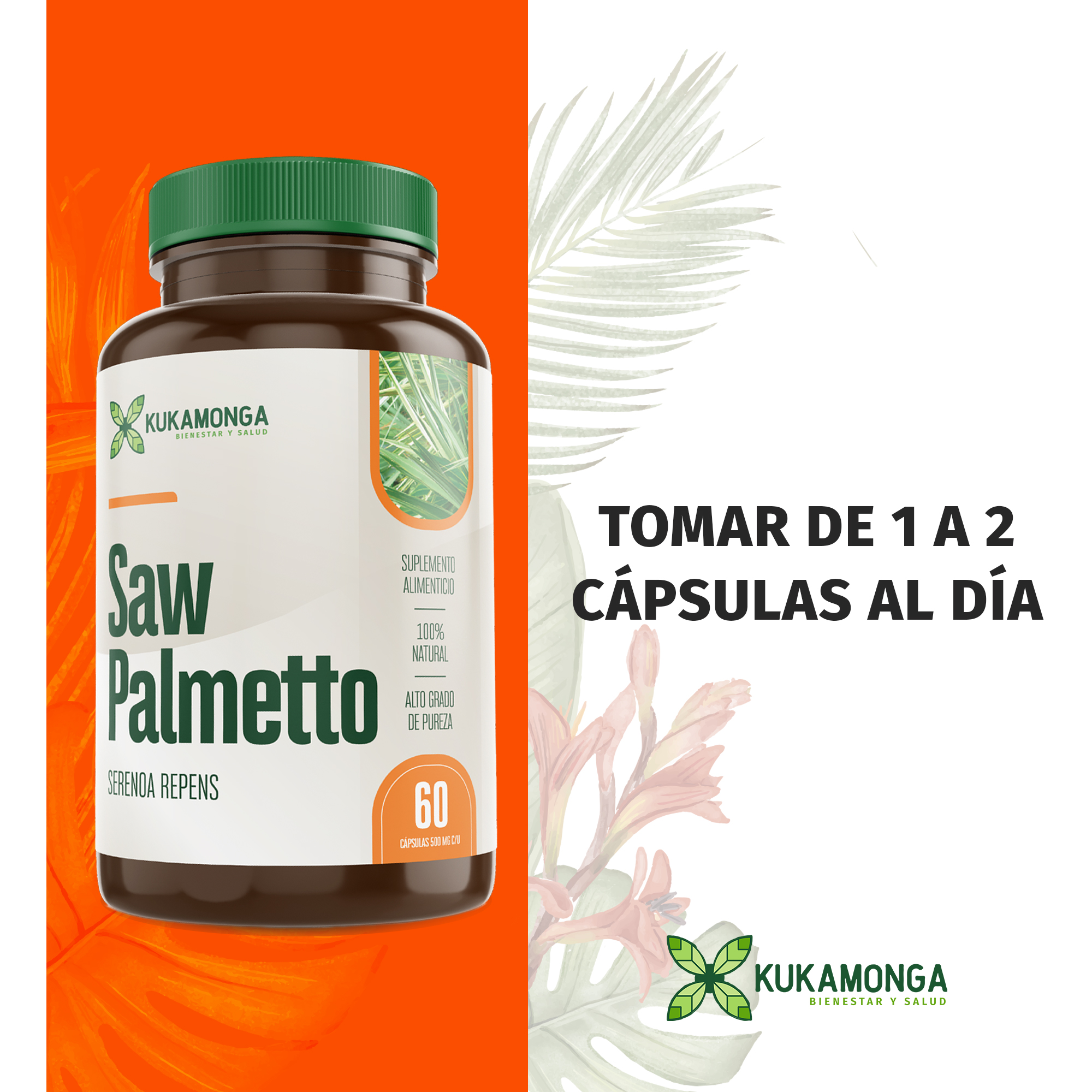 Saw Palmetto - 60 Cápsulas