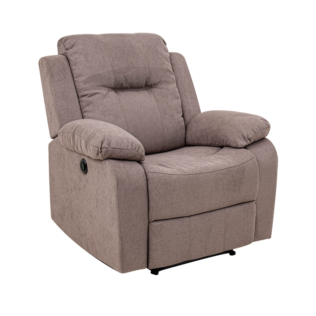 Sillón Reclinable Cloe Eléctrico de Tela color Taupe