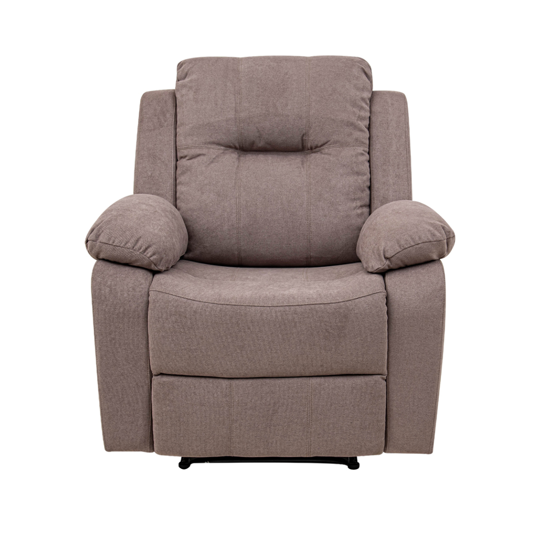 Sillón Reclinable Cloe Eléctrico de Tela color Taupe
