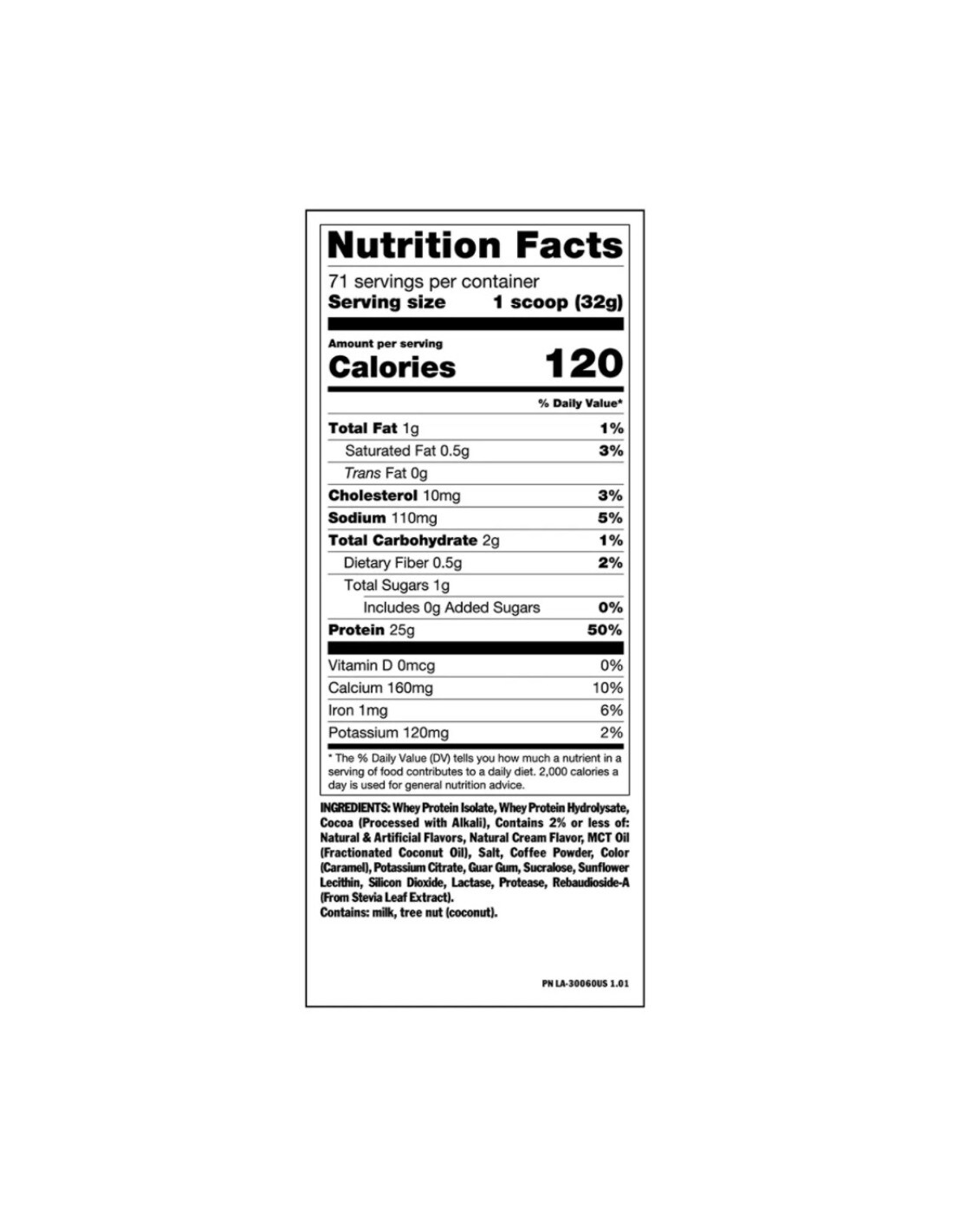 Iso Surge Mutant 5lb (71 serv) Sabor triple chocolate