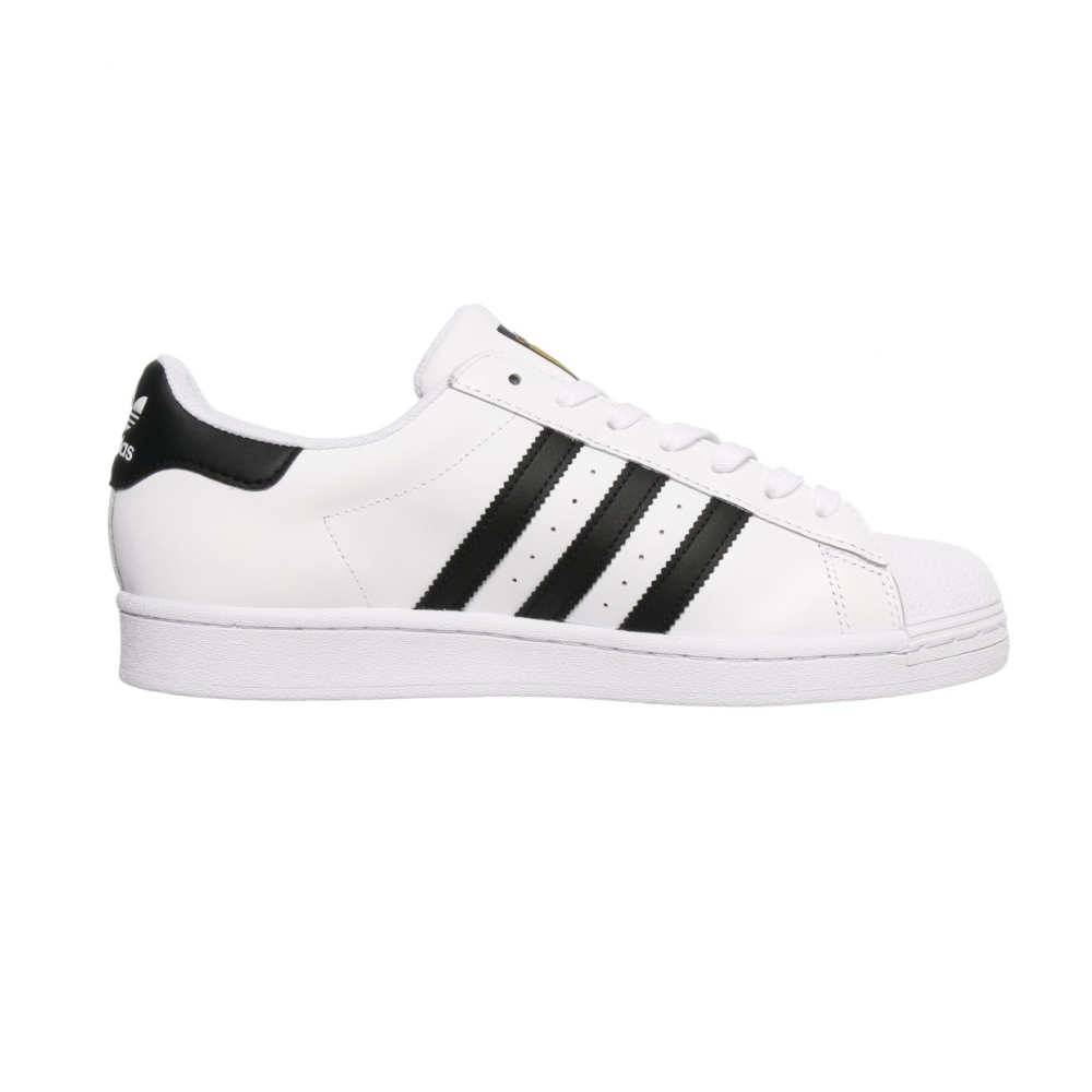 TENIS CASUAL ADIDAS SUPERSTAR CONCHA BLANCO/NEGRO DE HOMBRE EG4958