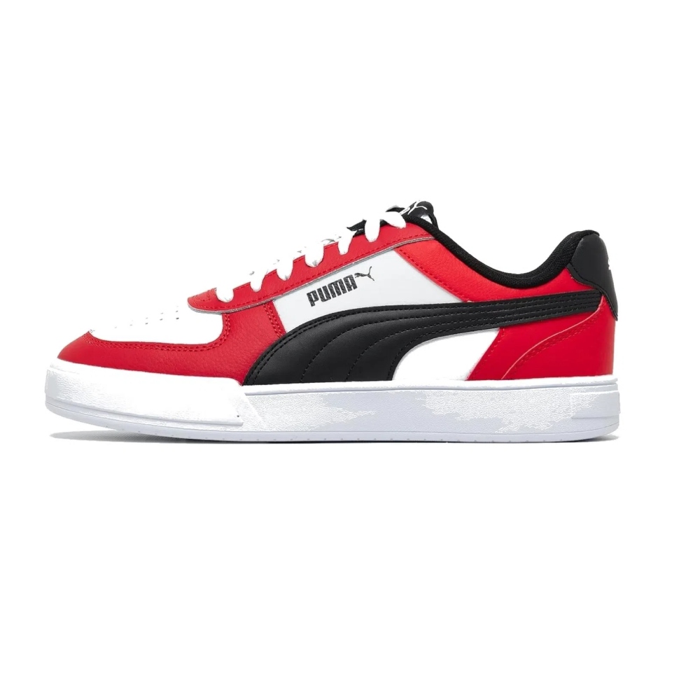 Tenis Casual Puma Caven Rojo blanco de Hombre 380810 16