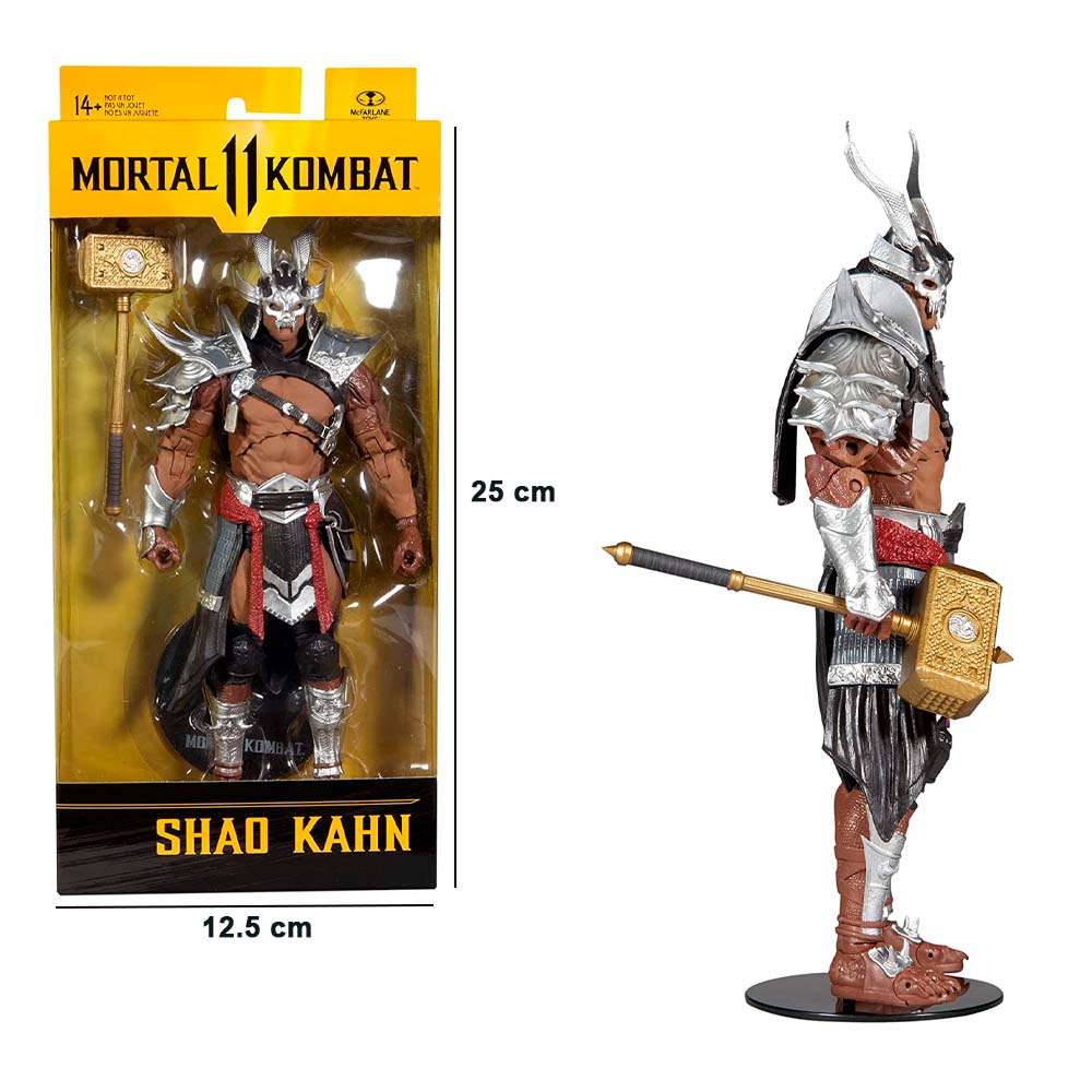 Figura de Acción Bandai Shao Khan 11048 Mortal Kombat
