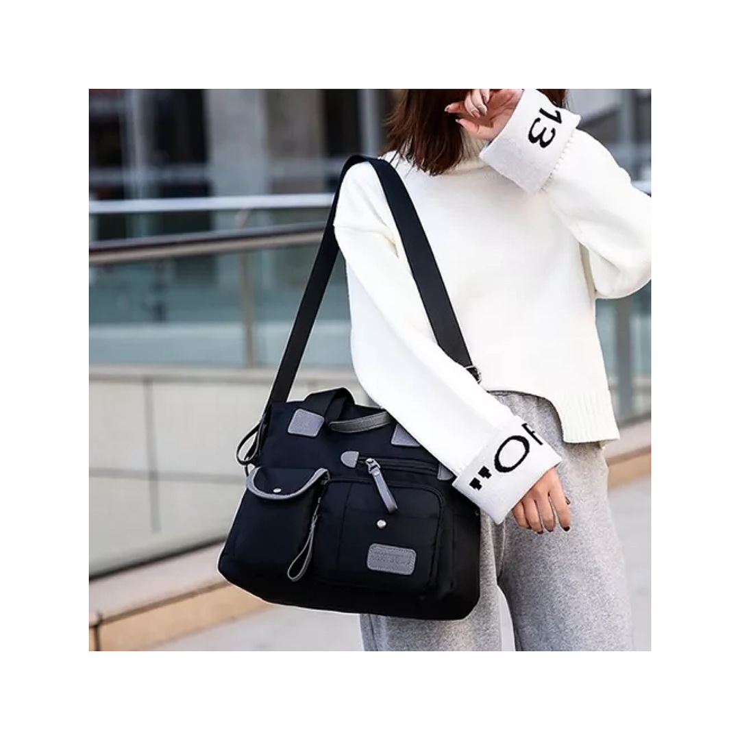 Bolso Multifuncional Impermeable Y Antirrobo Para Mujer