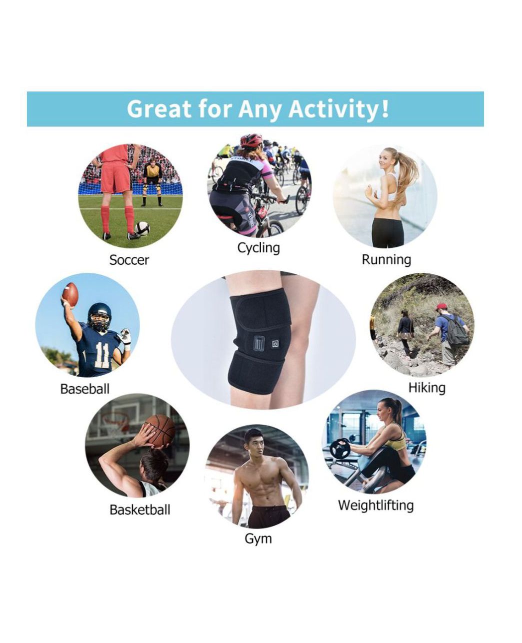 Rodillera Terapeutica Caliente Frio