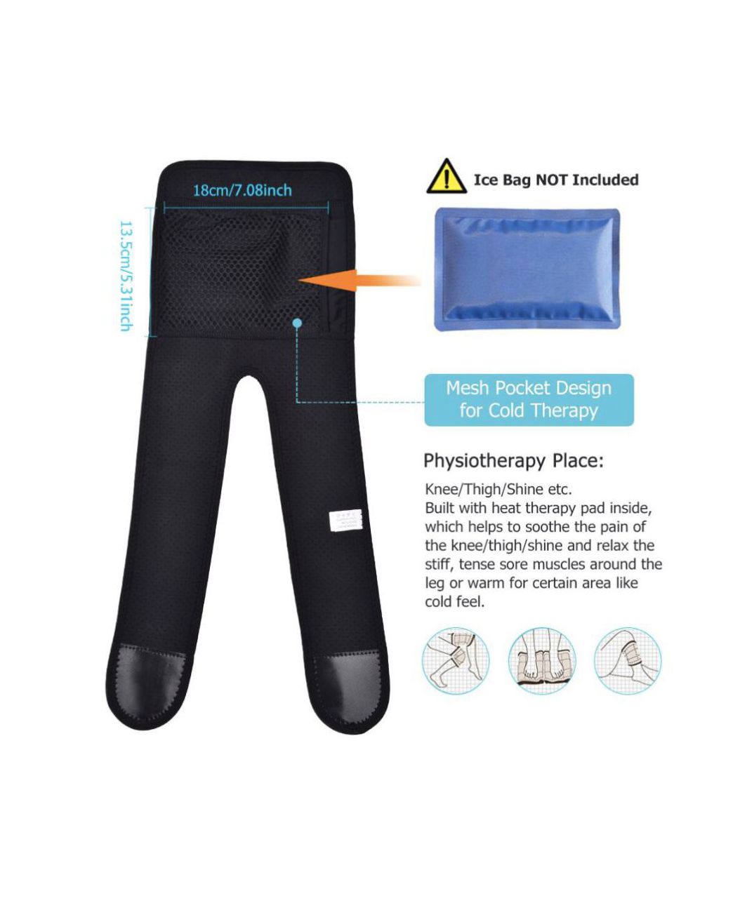 Rodillera Terapeutica Caliente Frio