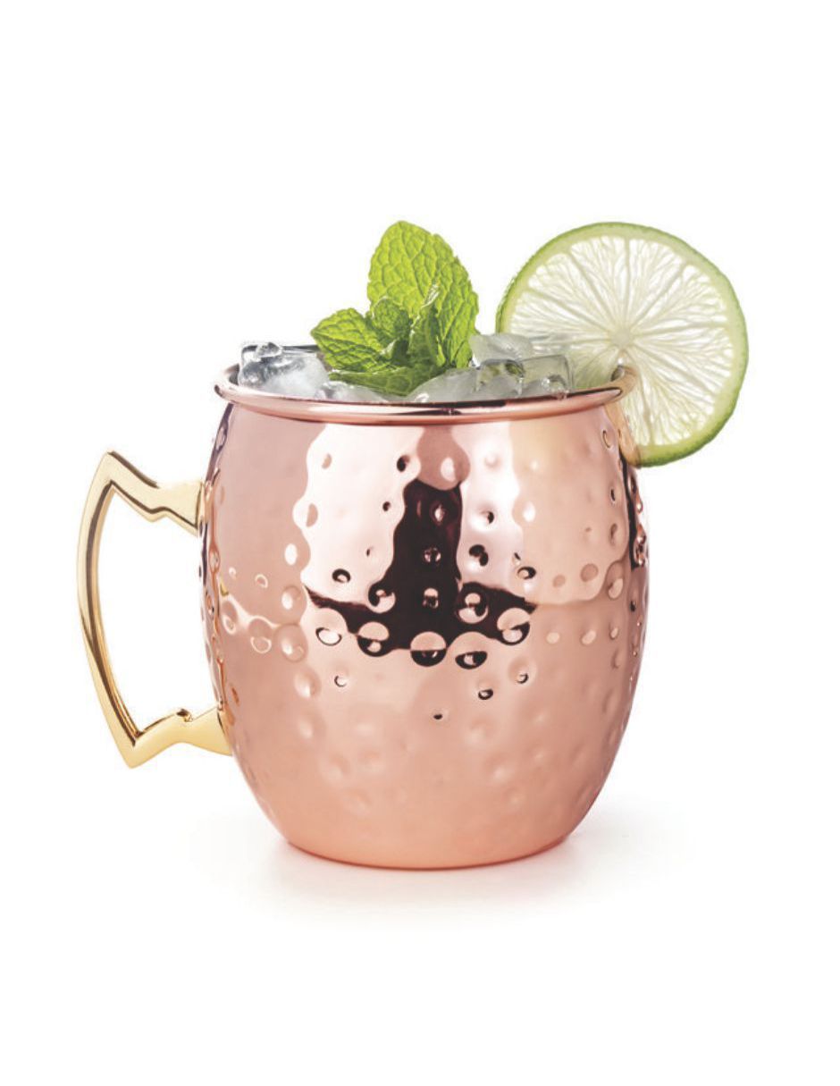 Tazas Tarros Moscow Mule cobre 4 pzas