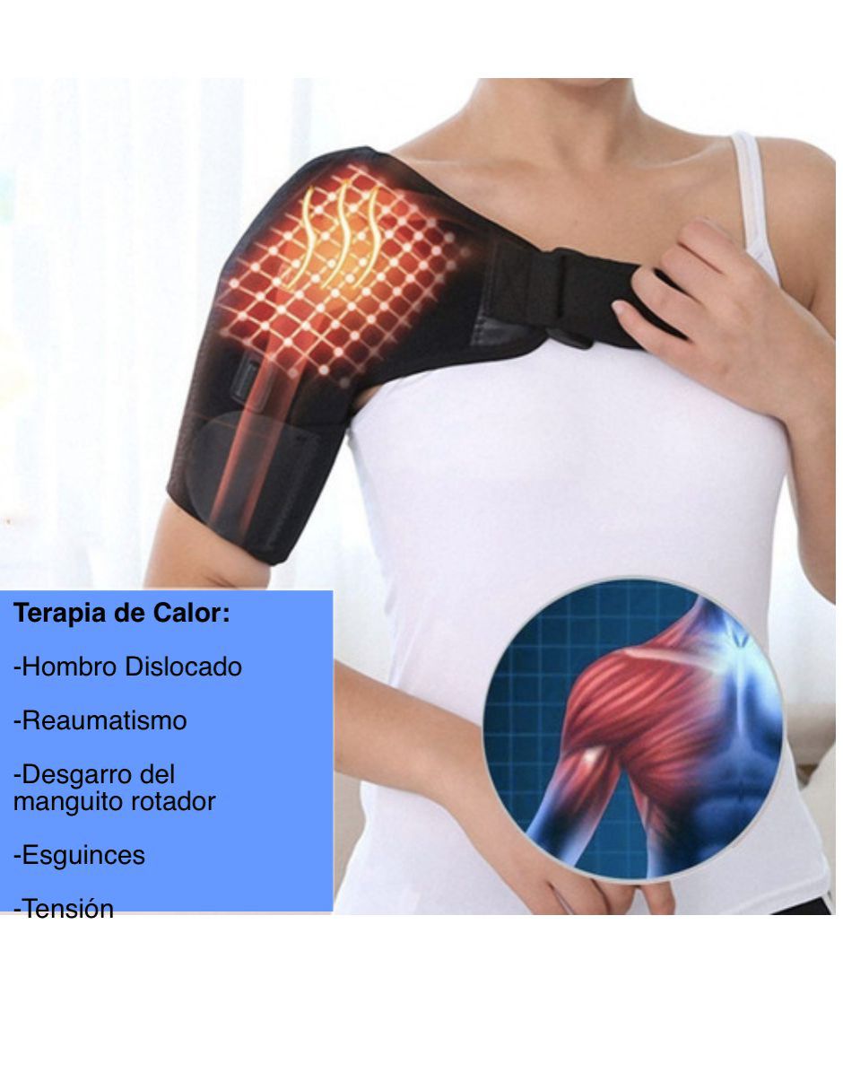 Hombrera Ortopedica Terapeutica Terapia Calor Rehabilitación