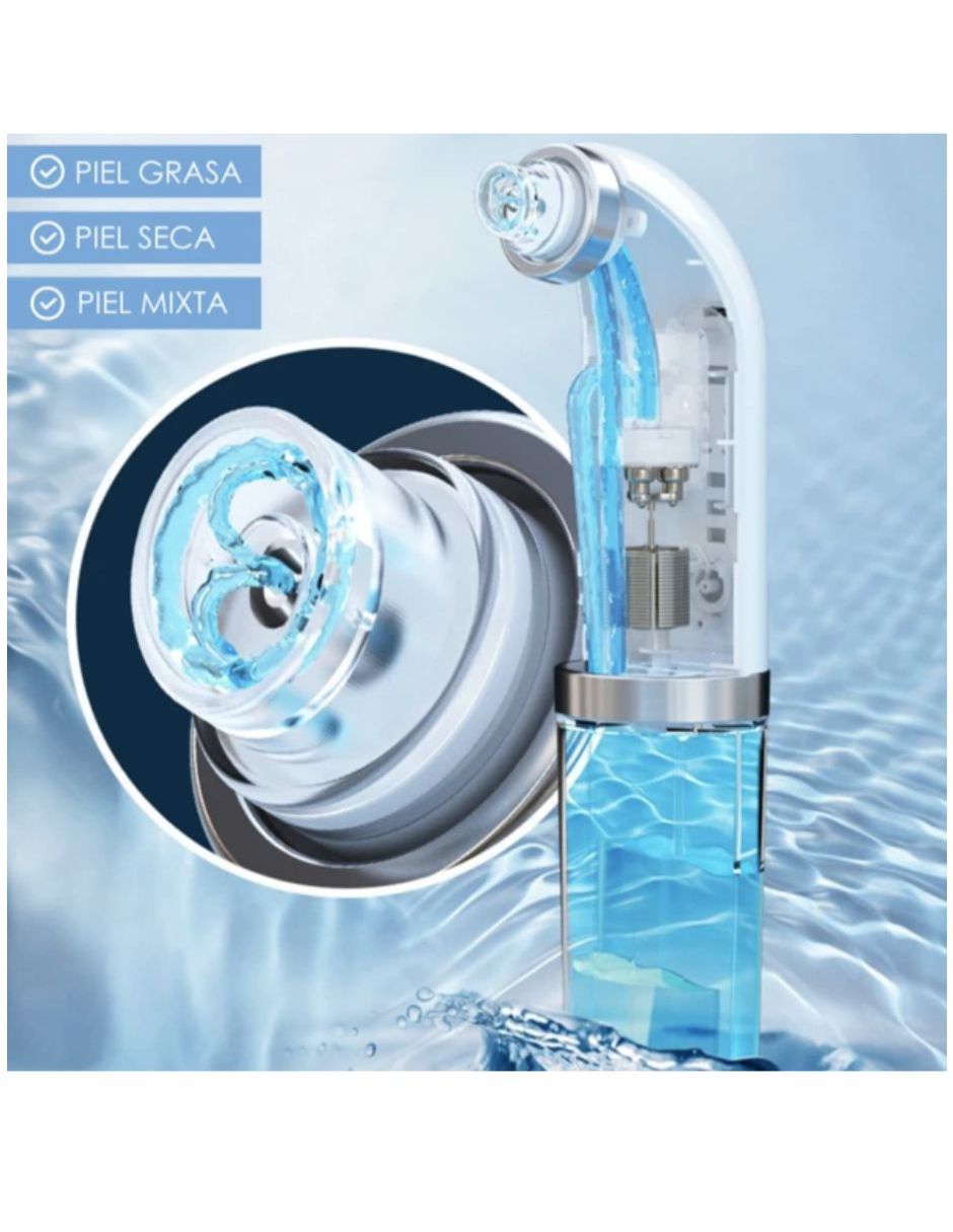 Hidrodermoabrasión HydraFacial Limpia poros espinillas Hidrata 