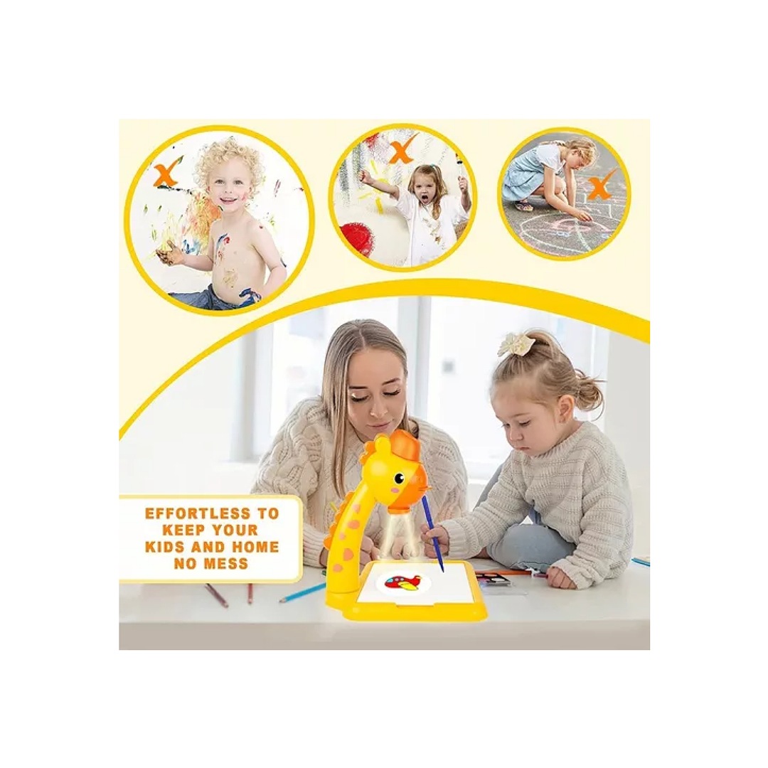Jirafa Proyector De Dibujo Mesa De Arte Para Niños Puzzle