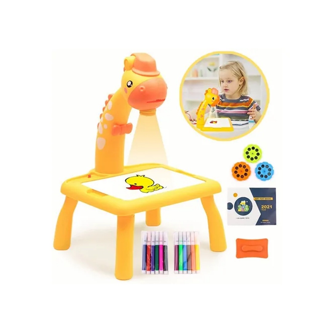 Jirafa Proyector De Dibujo Mesa De Arte Para Niños Puzzle