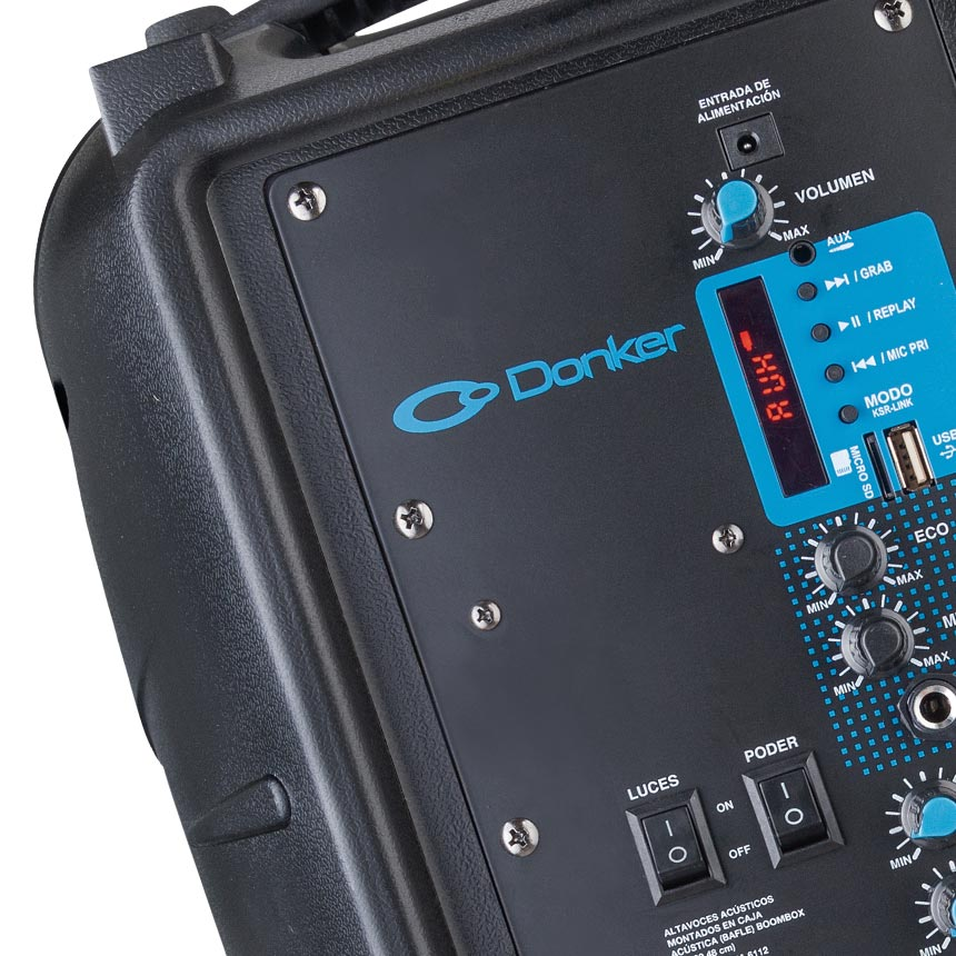 BAFLE DONKER 12 PULGADAS 13600 W PMPO