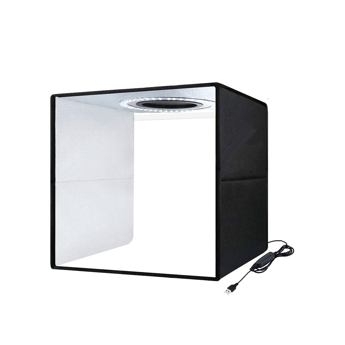 Caja Estudio Fotográfico Con Luz Led Regulable 40x40x40
