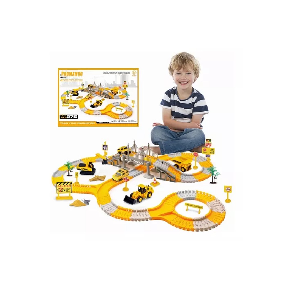 276 Piezas Pista Carreras Juguetes Niños,juguetes Para Niños