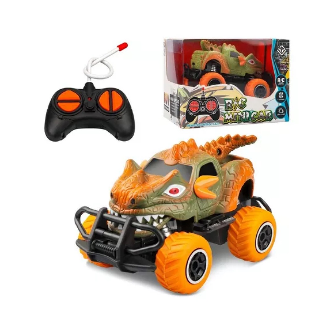 Coche De Juguete De Dinosaurio A Control Remoto Para Niños