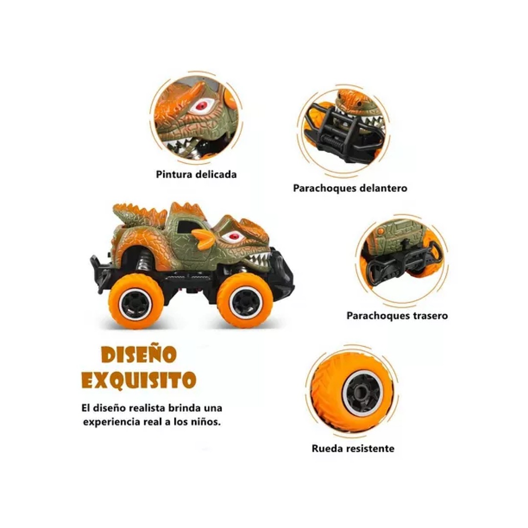 Coche De Juguete De Dinosaurio A Control Remoto Para Niños