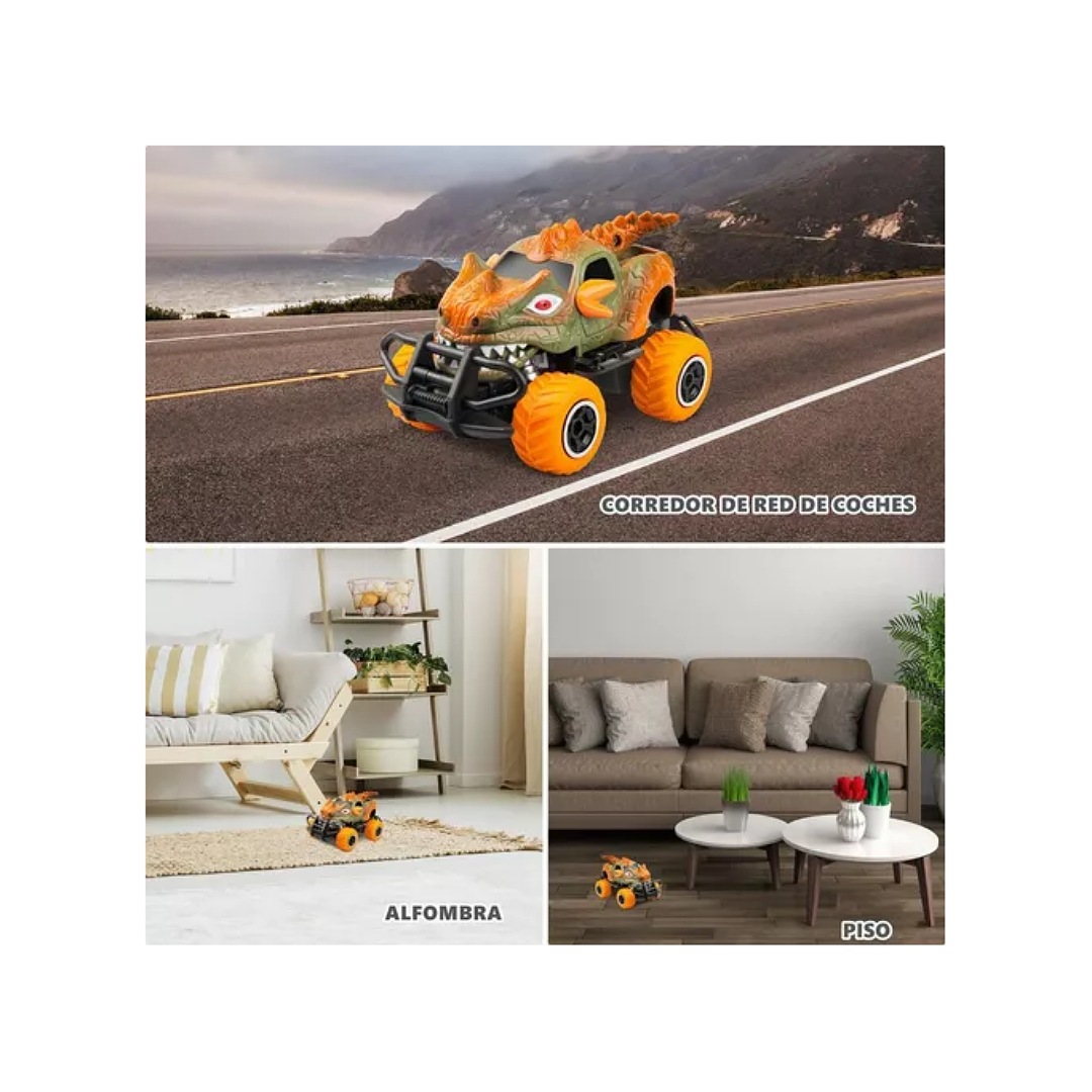 Coche De Juguete De Dinosaurio A Control Remoto Para Niños
