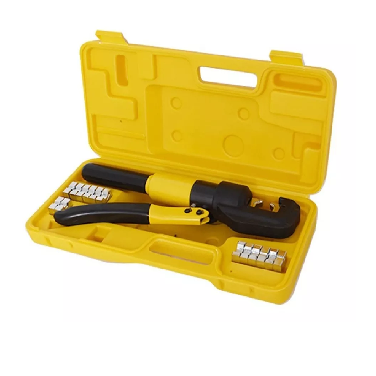 Pinza Hidraulica Ponchadora 6t Yqk-70 Con 8 Pares 4-70 Mm 