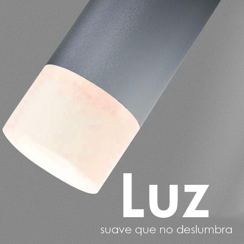 Lampara colgante led minimalista luciernagas  12 luces LED escalera descendente (Luz calida)