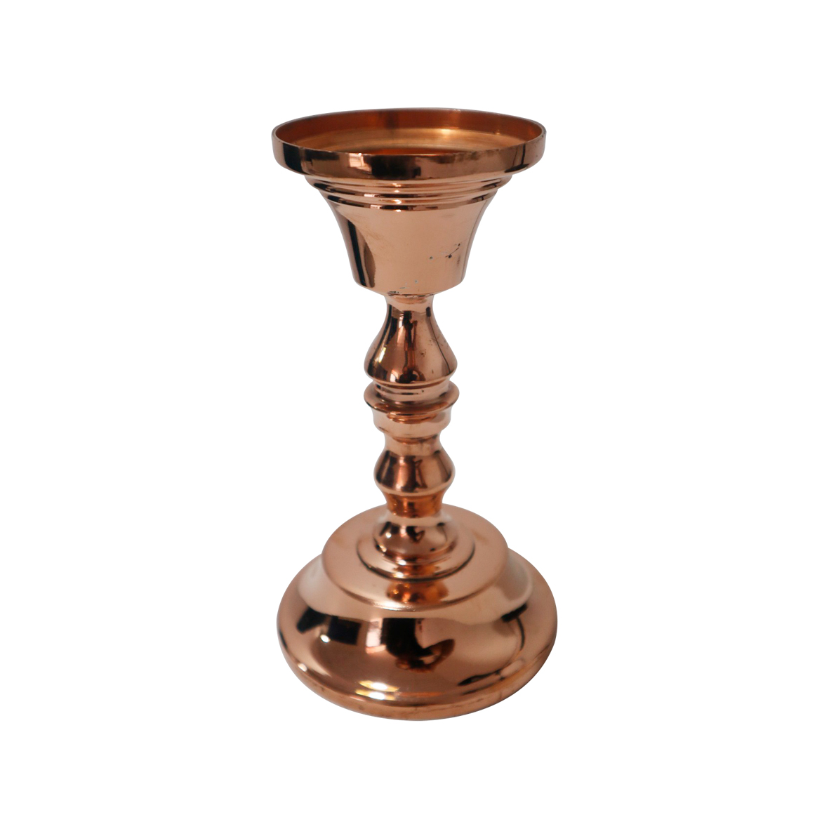 Candelabro para Vela conico portavelas de hierro decorativo estilo europeo