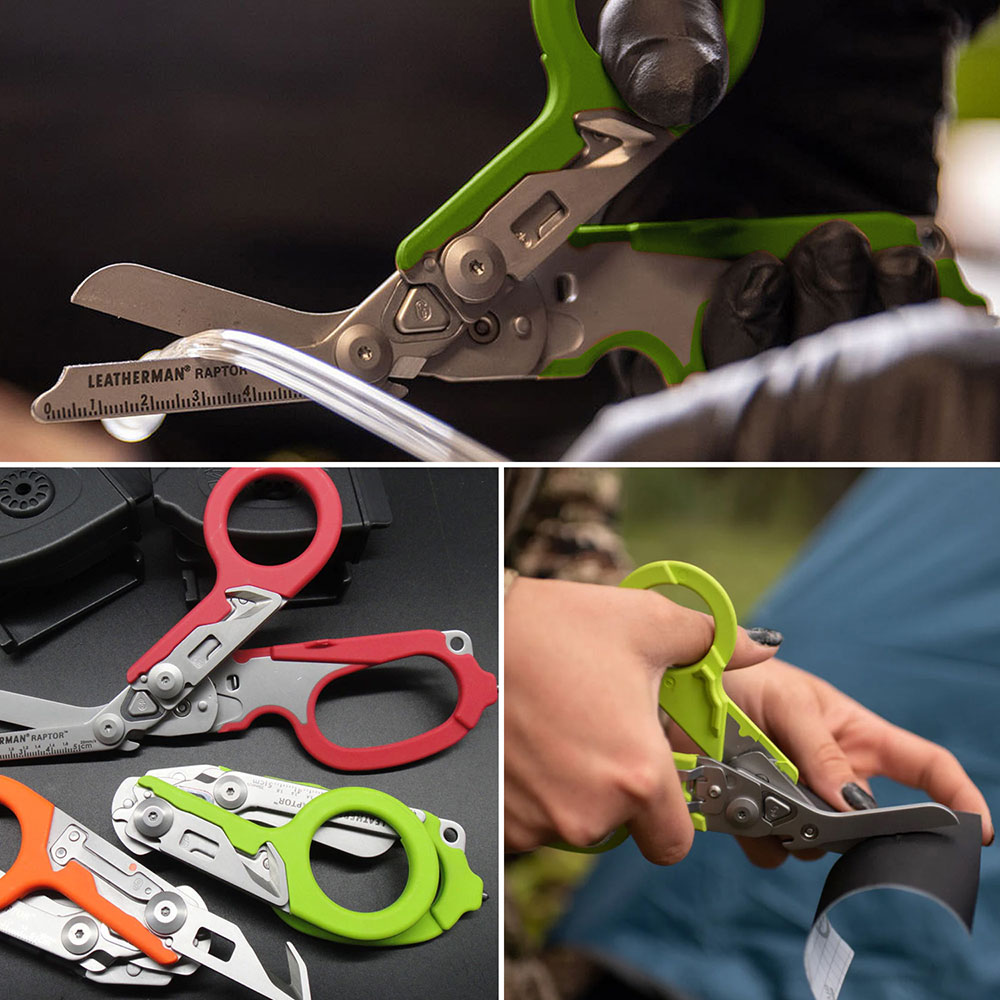 Tijera de Rescate RAPTOR RESCUE Verde Leatherman