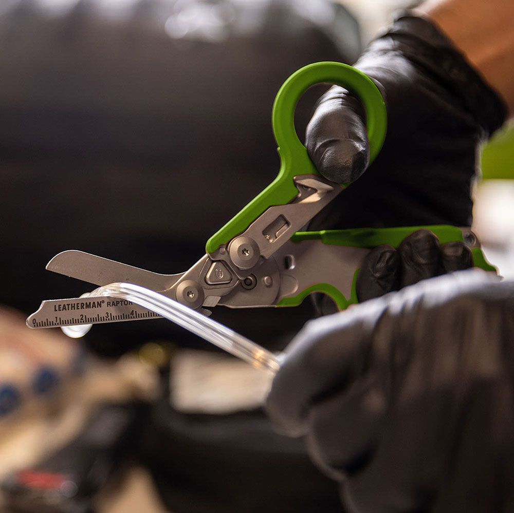 Tijera de Rescate RAPTOR RESCUE Verde Leatherman