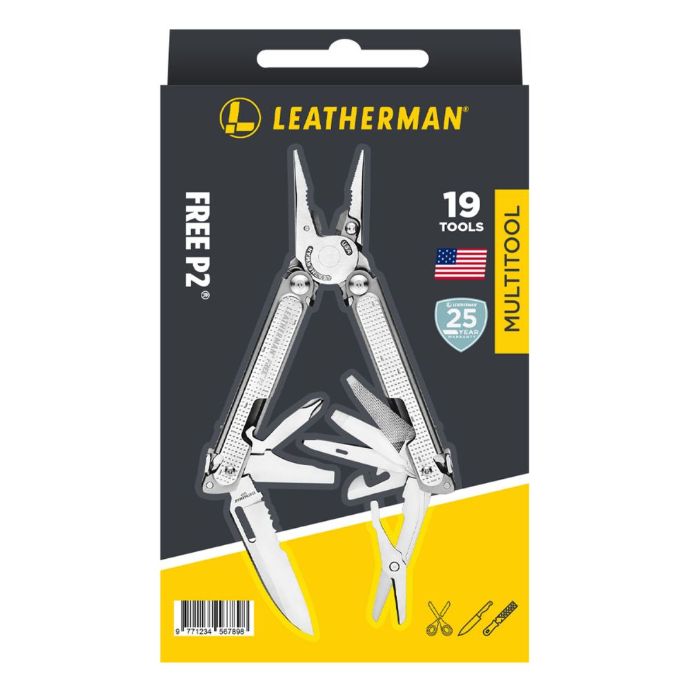 Multiherramienta FREE P2 Plata Leatherman