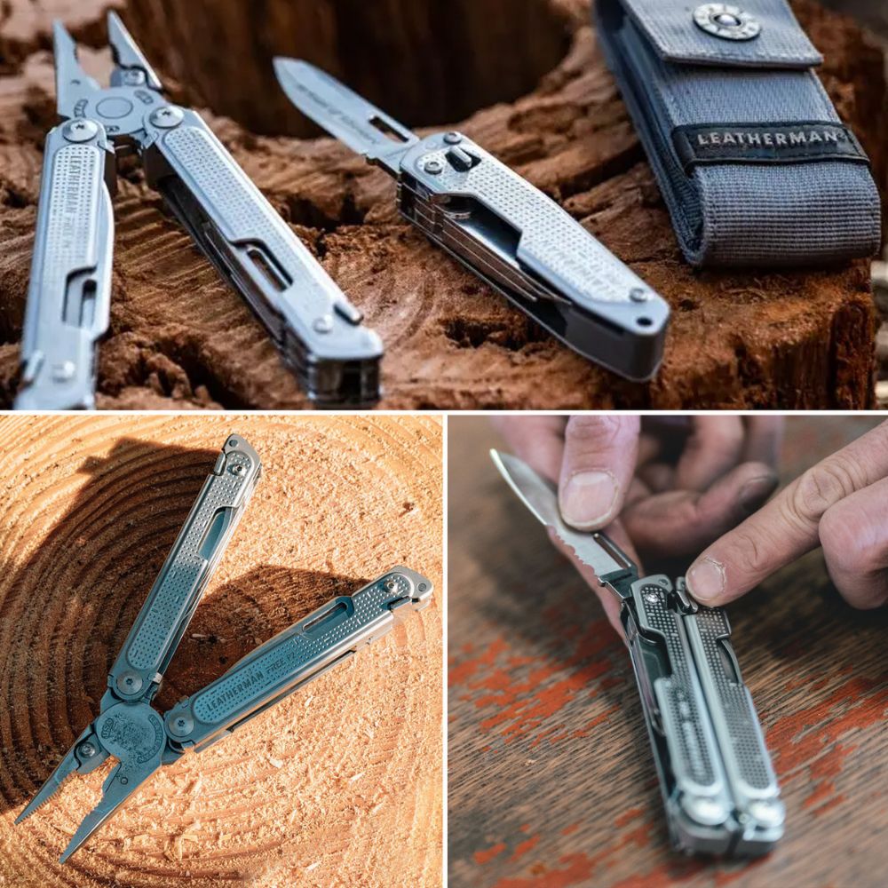 Multiherramienta FREE P2 Plata Leatherman