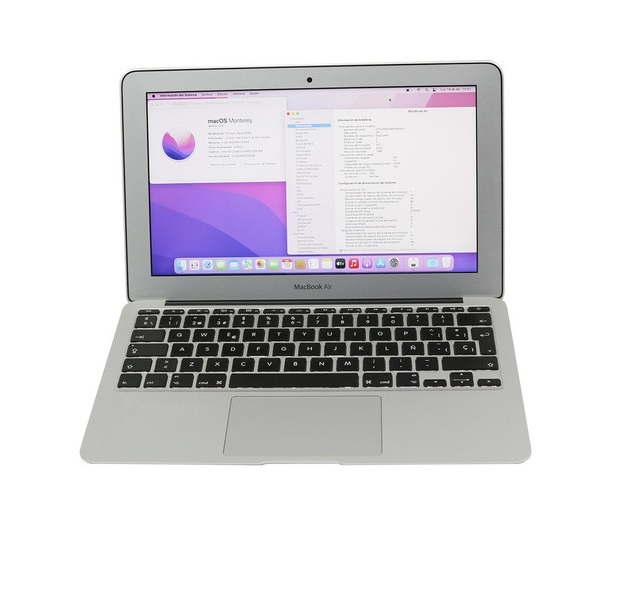 MACBOOK AIR A1465, 11", Intel Core i5- 4a Gen, 4GB RAM  128GB SSD, -EQUIPO CLASE A, REACONDICIONADO