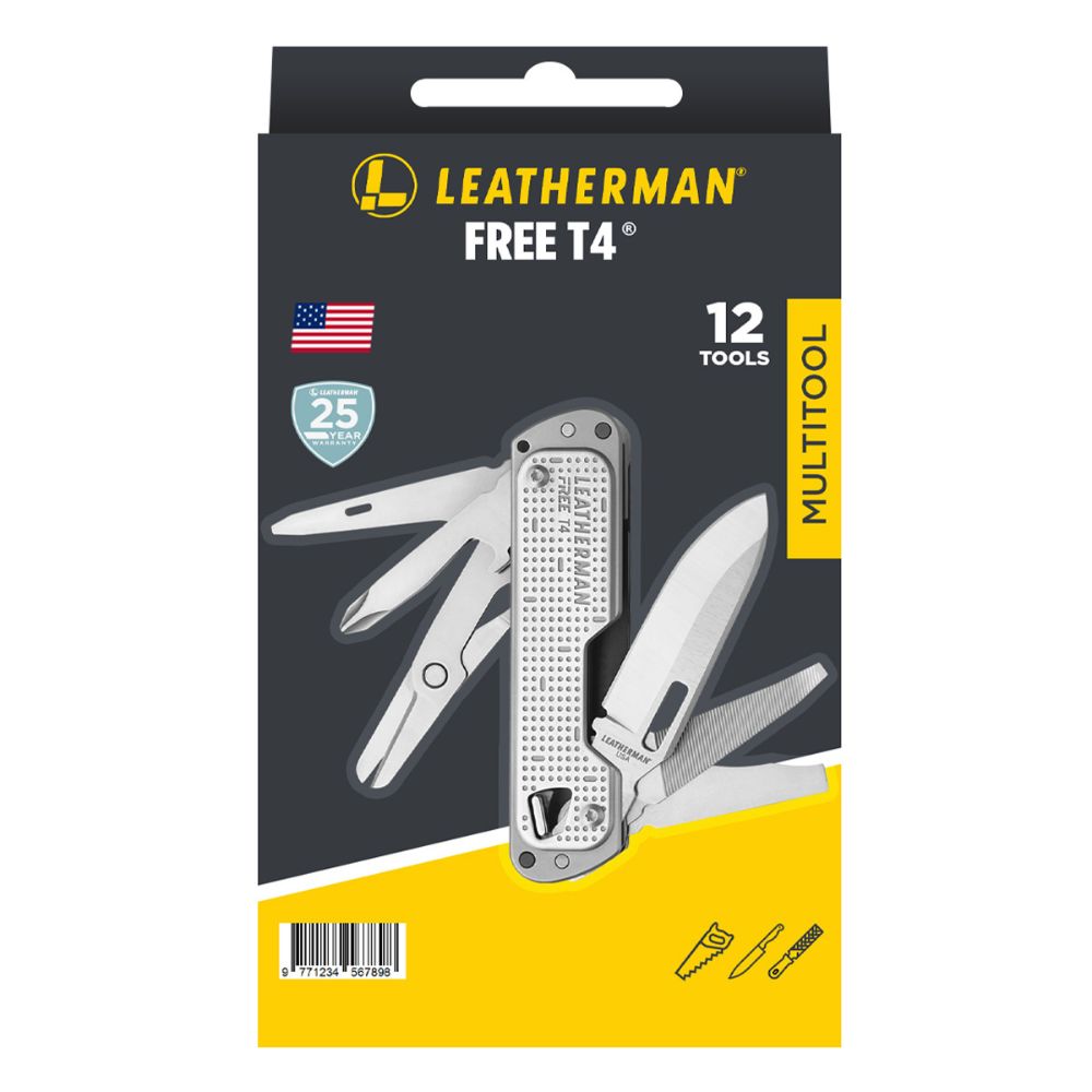 Multiherramienta FREE T4 Plata Leatherman