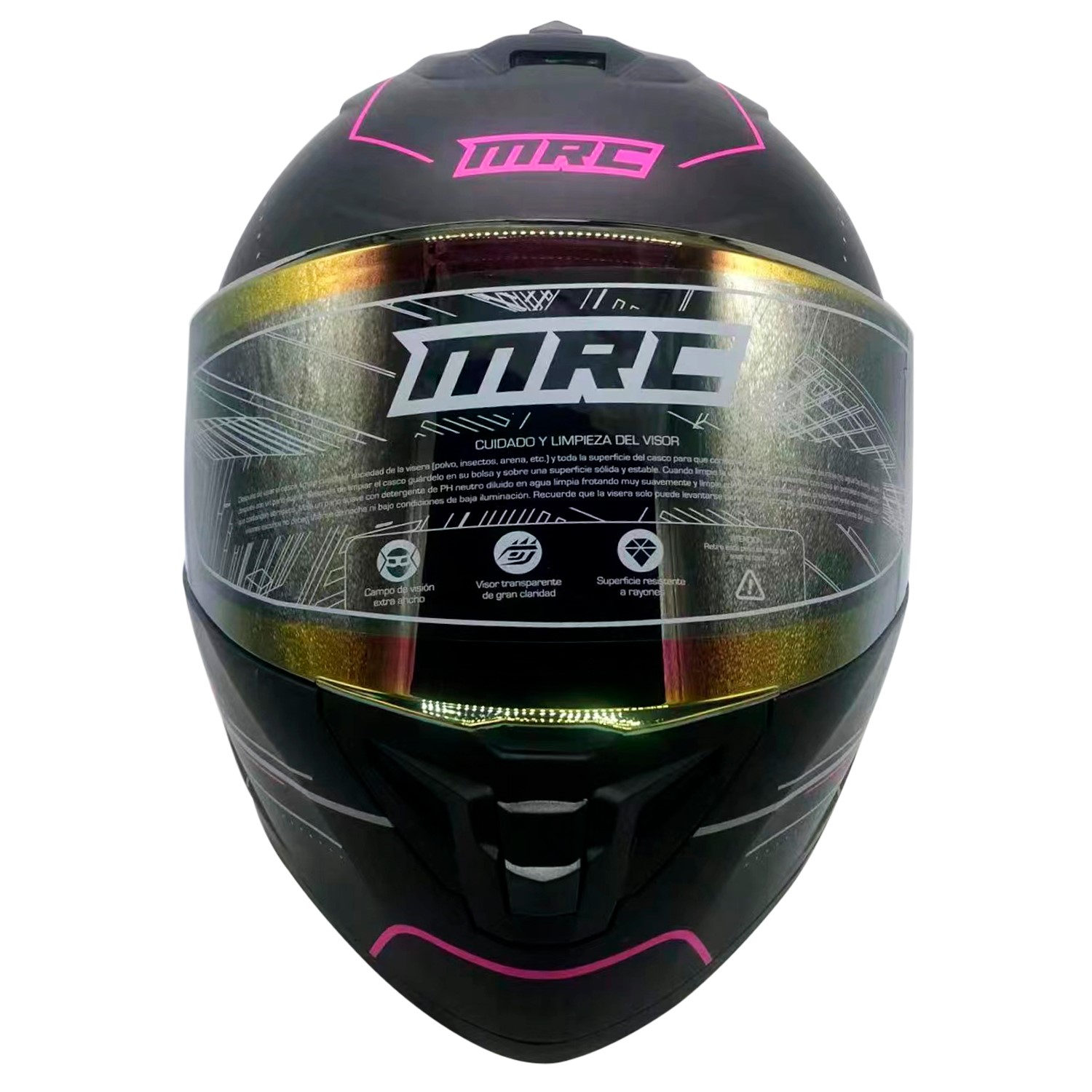 Casco Para Motociclista Mrc-12ir Grande