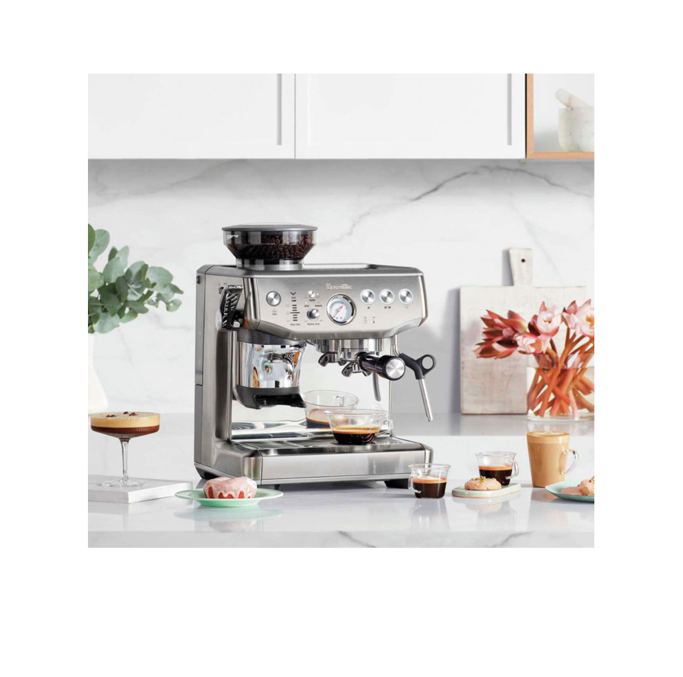 Cafetera Breville BES876BSS1BNA1 color plateado