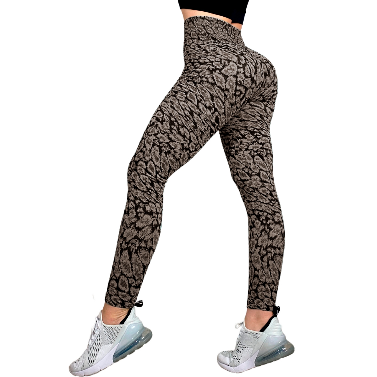 Pack de 2 Mallones de Mujer Ligeros Lycra Stretch Leggins Mujer Licra Gym Casual Malla Talle Alto LIC-085