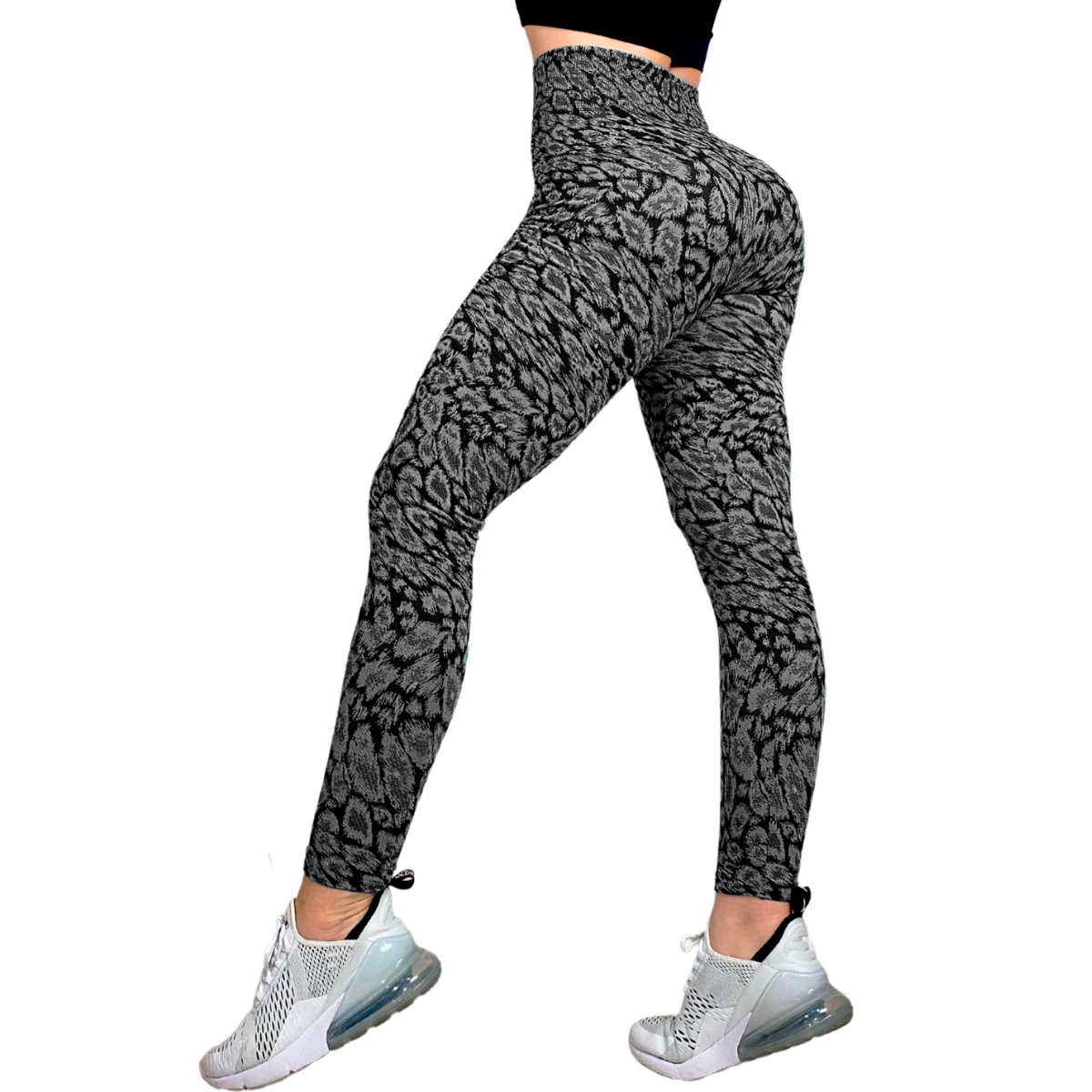 Pack de 2 Mallones de Mujer Ligeros Lycra Stretch Leggins Mujer Licra Gym Casual Malla Talle Alto LIC-085