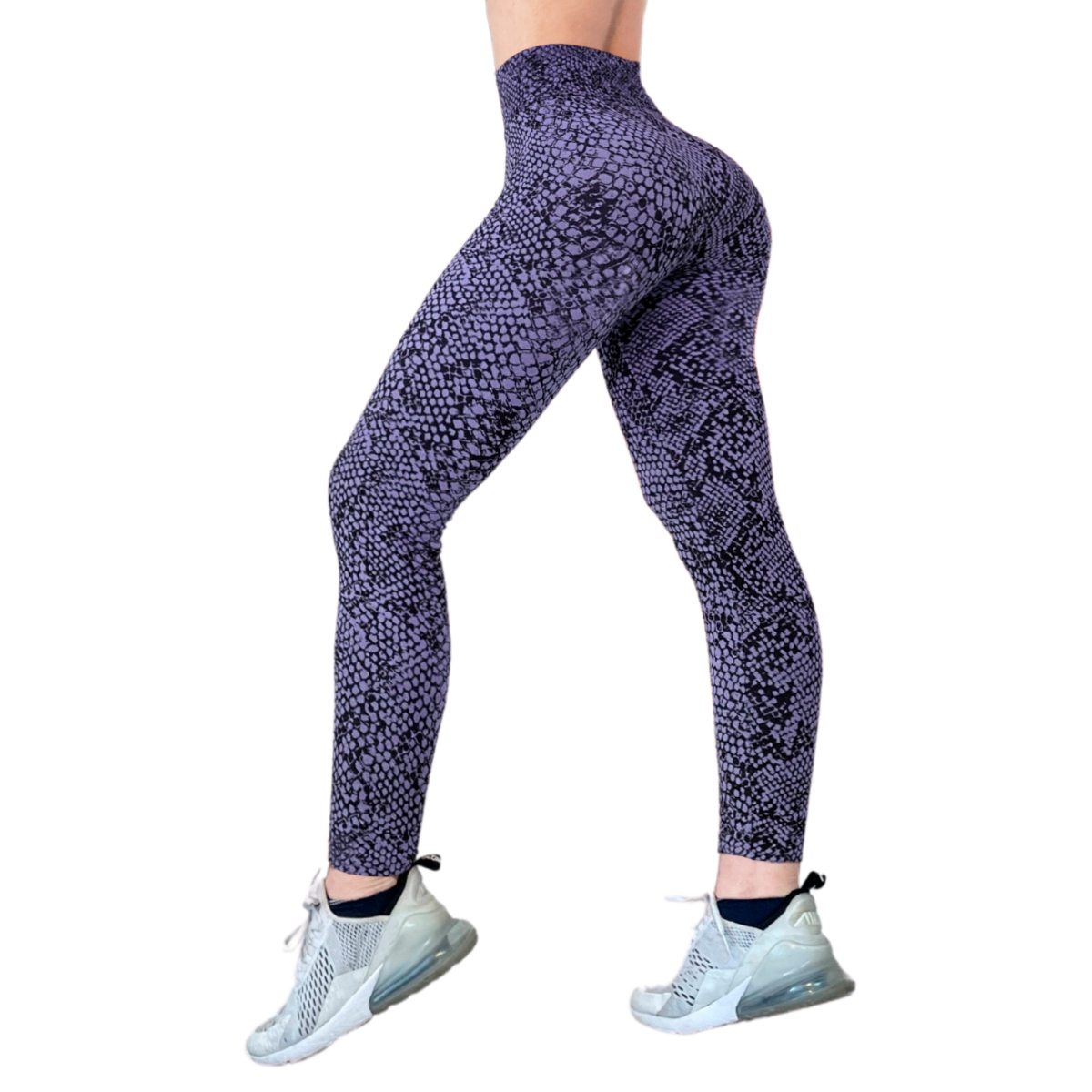 Pack de 2 Mallones de Mujer Ligeros Lycra Stretch Leggins Mujer Licra Gym Casual Malla Talle Alto LIC-034