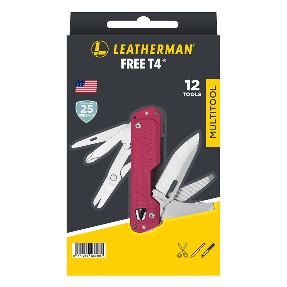 Multiherramienta FREE T4 Roja Leatherman