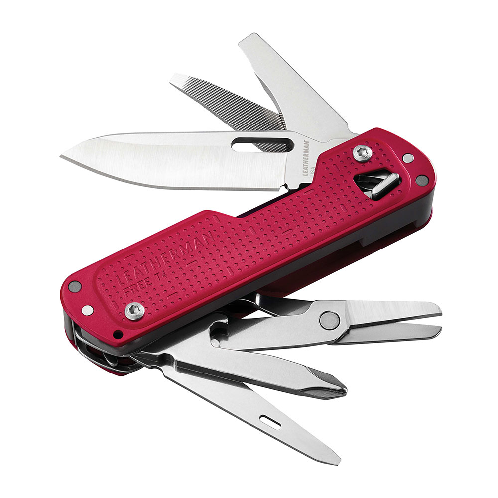 Multiherramienta FREE T4 Roja Leatherman