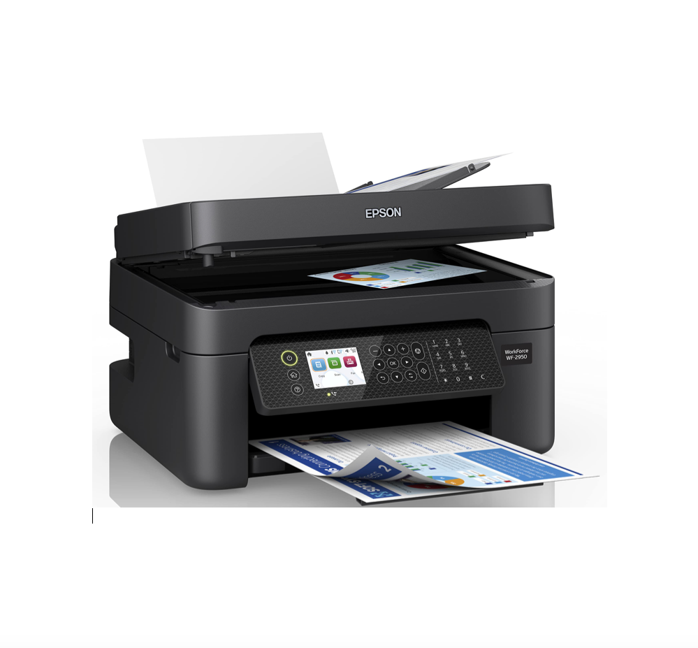 Impresora Epson WF-2950 color Negro 4 en 1 Reacondicionado Grado A color Negro