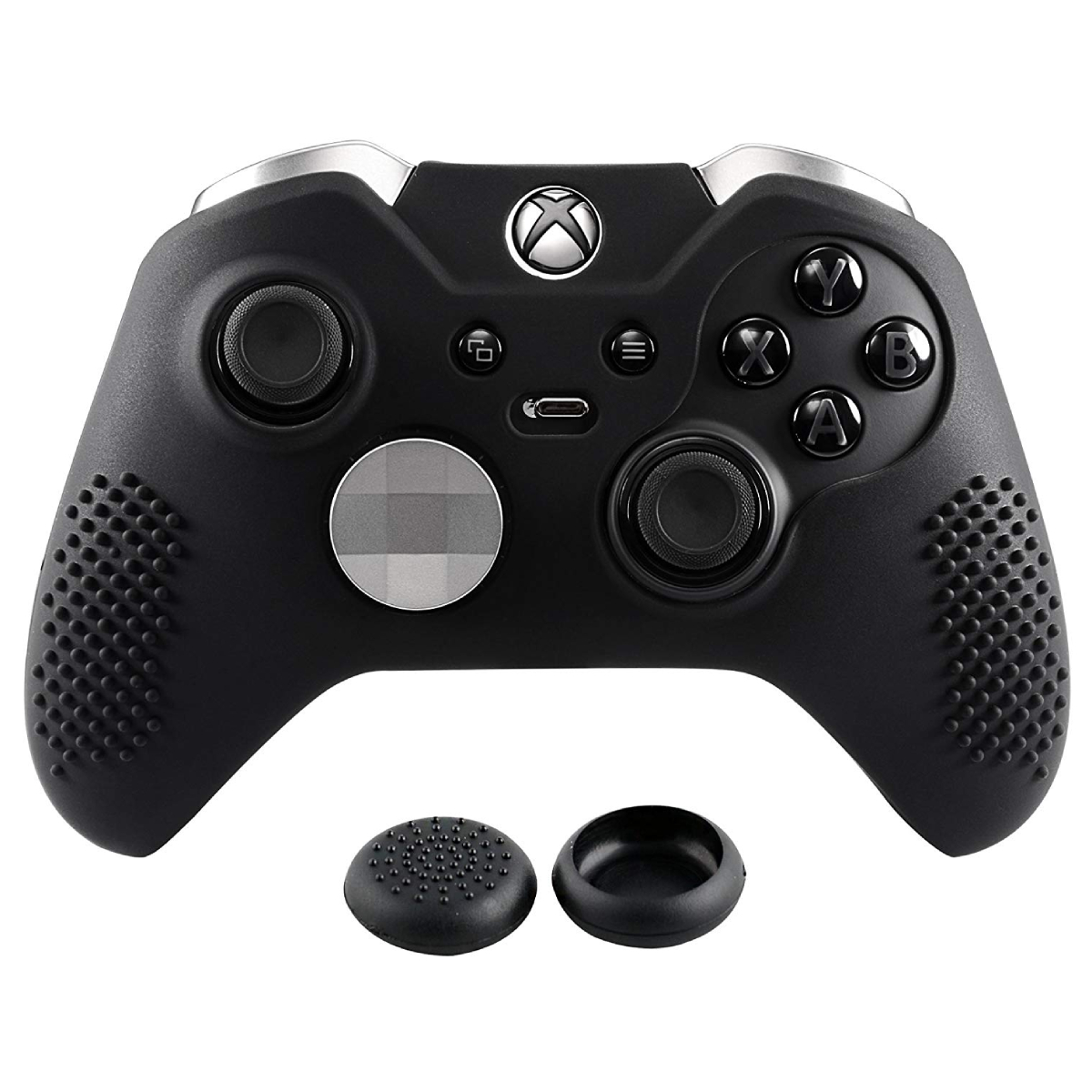 Funda Silicona Compatible Con Xbox One Elite (Negra)