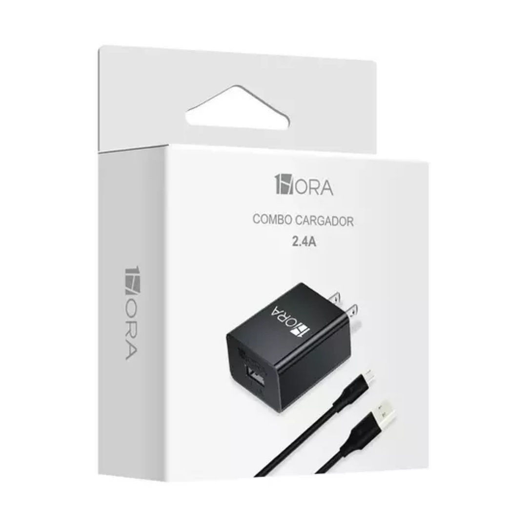 Turbo Cargador Quick Charge 3.0 3a 18w Tipo C 1 Metro