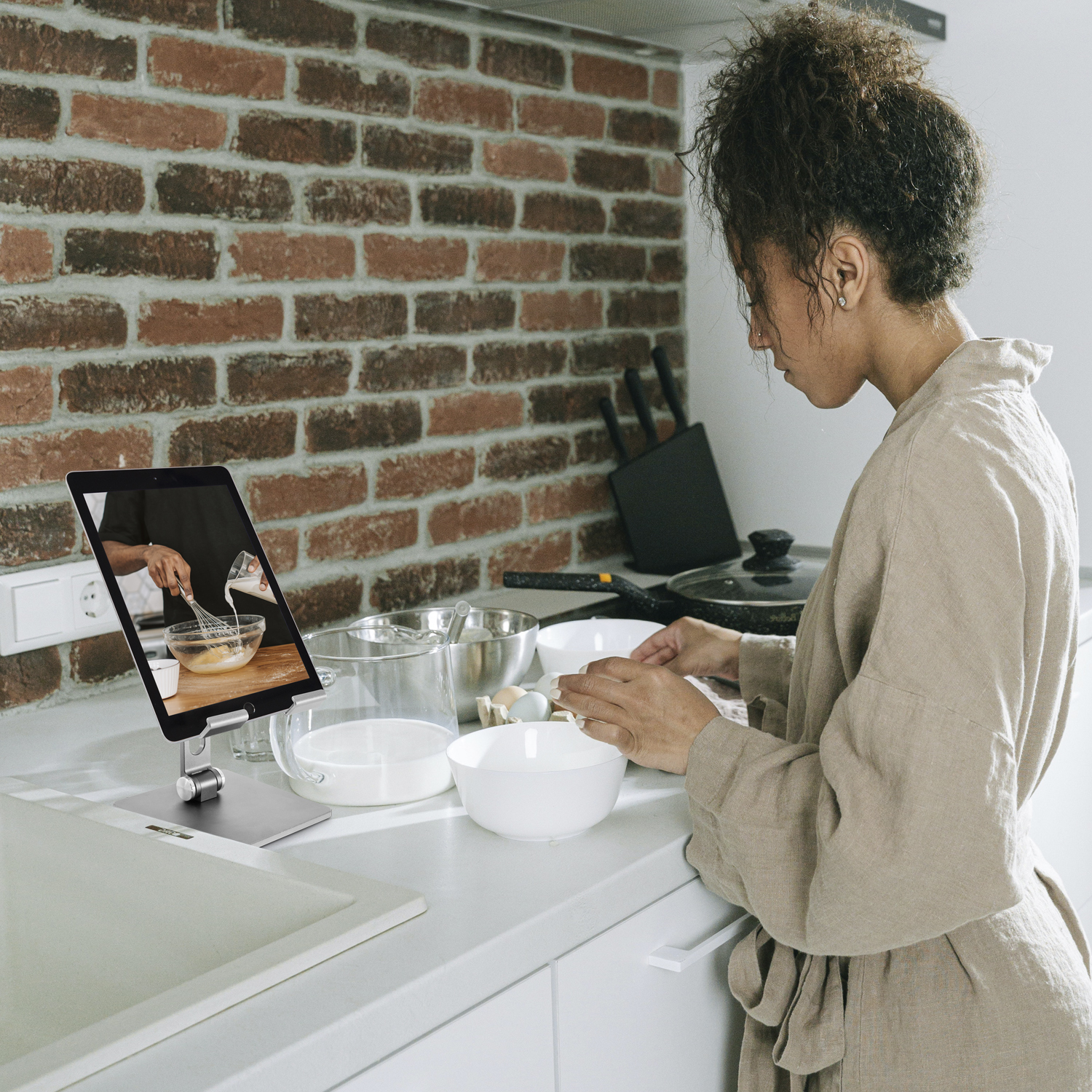 Soporte Para Tablet, Ipad, Celular. Ajustable De 7.9' A 12.9''