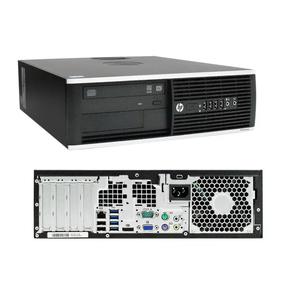 CPU HP Compaq 6200- SFF -Intel Core i3 2da gen-8GB RAM -128GB SSD-Wifi -Windows 10 -REACONDICIONADO