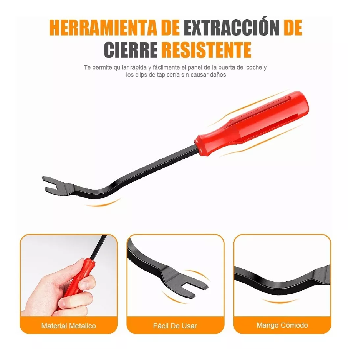 Kit Grapas Automotrices Con Herramienta De Extracción 723 Pzas