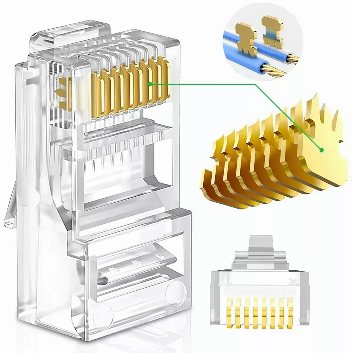 Kit De Herramientas Cableado Redes Basico Para Rj11 Rj45